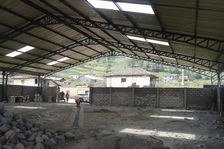 Gobierno Autónomo Descentralizado de Pelileo. Obra: construcción de un CDH sector Segovia Huambaló. Segovia – Pelileo – Ecuador camivaltho_01